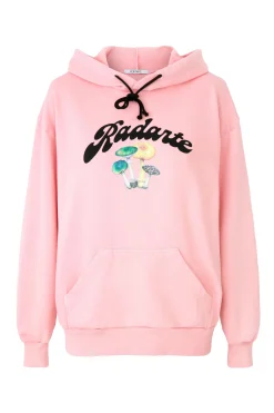 Rodarte Mushroom Printed Pink Radarte Hoodie Hot