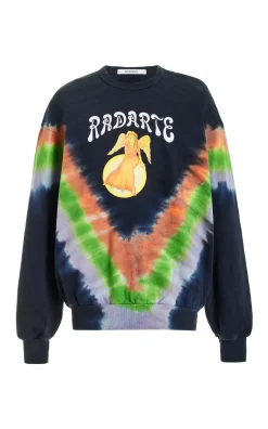 Rodarte Tie Dye Fairy Print Radarte Sweatshirt New